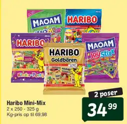 Fakta Tyskland Haribo Mini-Mix tilbud