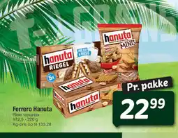 Fakta Tyskland Ferrero Hanuta tilbud