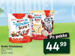 Fakta Tyskland Kinder Schokobons tilbud