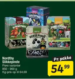 Fakta Tyskland Nordthy Slikkepinde Flere varianter tilbud
