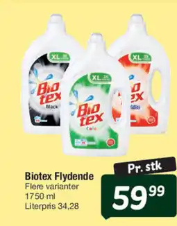 Fakta Tyskland Biotex Flydende tilbud