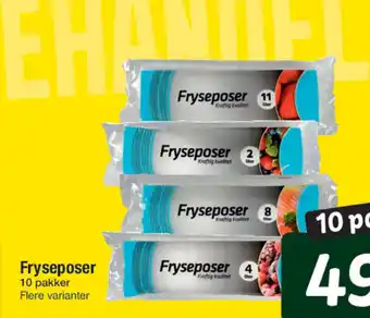 Fakta Tyskland Fryseposer tilbud