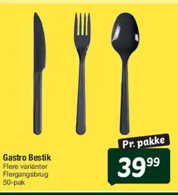 Fakta Tyskland Gastro Bestik tilbud