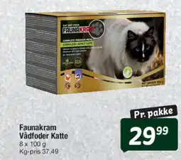 Fakta Tyskland Faunakram Vådfoder Katte tilbud