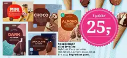 Dagli'Brugsen Coop ispinde eller isvafler tilbud