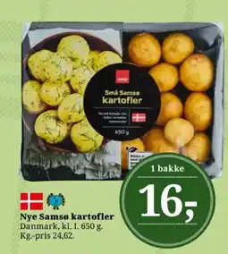 Dagli'Brugsen Nye Samsø kartofler tilbud