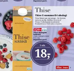 Dagli'Brugsen Thise E-nummerfri økologi tilbud