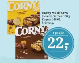 Dagli'Brugsen Corny Müslibars tilbud