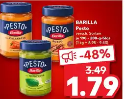 Kaufland Barilla pesto tilbud
