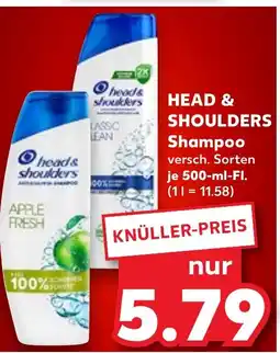 Kaufland DE HEAD & SHOULDERS Shampoo tilbud
