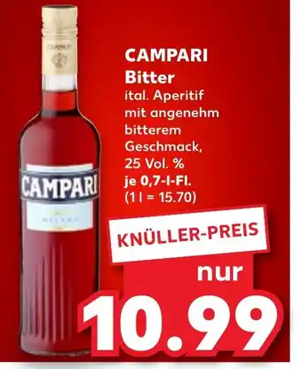 Kaufland DE CAMPARI Bitter tilbud
