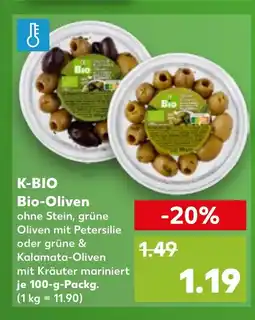Kaufland K-BIO Bio-Oliven tilbud