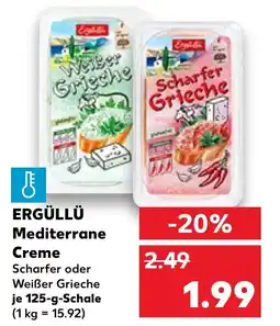Kaufland ERGÜLLÜ Mediterrane Creme tilbud