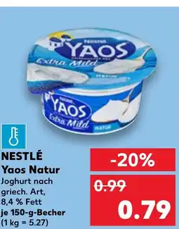 Kaufland NESTLÉ Yaos Natur tilbud