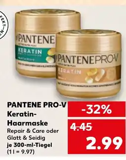 Kaufland PANTENE PRO-V Keratin- Haarmaske tilbud
