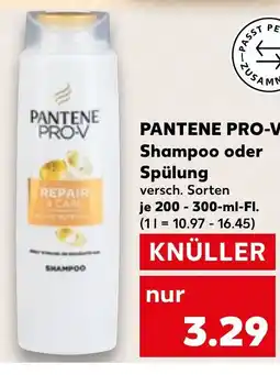 Kaufland PANTENE PRO-V Shampoo oder Spülung tilbud