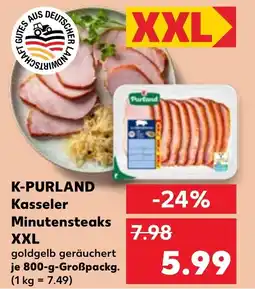 Kaufland K-PURLAND Kasseler Minutensteaks XXL tilbud