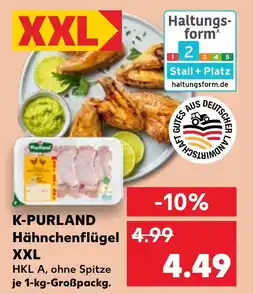 Kaufland K-PURLAND Hähnchenflügel XXL tilbud