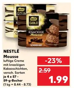 Kaufland NESTLÉ Mousse tilbud