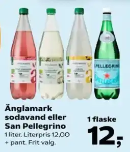 Kvickly Änglamark sodavand eller san pellegrino tilbud