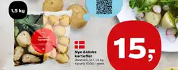 Kvickly Nye danske kartofler tilbud