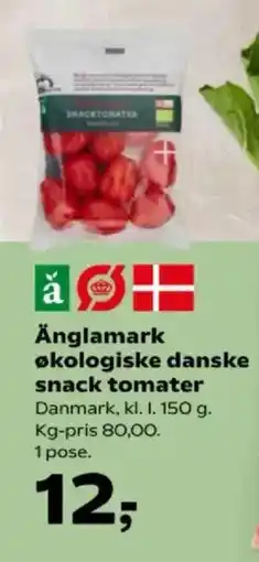 Kvickly Änglamark økologiske danske snack tomater tilbud