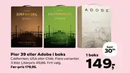 Kvickly Pier 39 eller adobe i boks tilbud