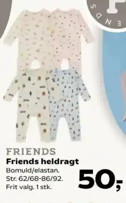 Kvickly Friends heldragt tilbud