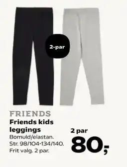 Kvickly Friends kids leggings tilbud