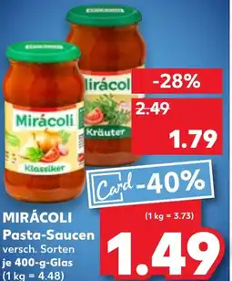 Kaufland MIRACOLI Pasta-Saucen tilbud