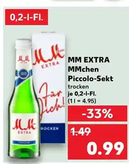 Kaufland DE MM EXTRA MMchen Piccolo-Sekt tilbud