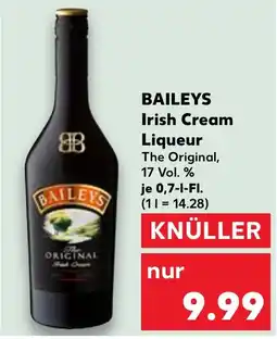 Kaufland BAILEYS Irish Cream Liqueur tilbud