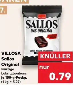 Kaufland VILLOSA Sallos Original tilbud