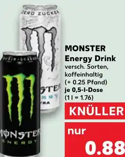 Kaufland MONSTER Energy Drink tilbud