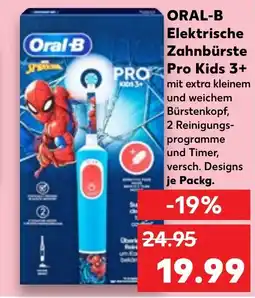 Kaufland ORAL-B Elektrische Zahnbürste PRO Pro Kids 3+ tilbud