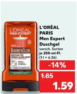 Kaufland L'ORÉAL PARIS Men Expert Duschgel tilbud