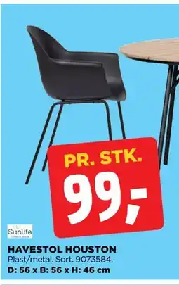 jem & fix HAVESTOL HOUSTON, DKK 99 tilbud