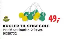 jem & fix KUGLER TIL STIGEGOLF, DKK 49 tilbud