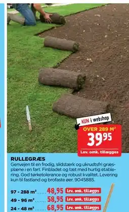 jem & fix RULLEGRÆS tilbud