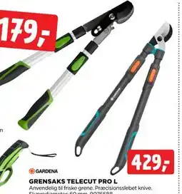 jem & fix GRENSAKS TELECUT PRO L, DKK 429 tilbud