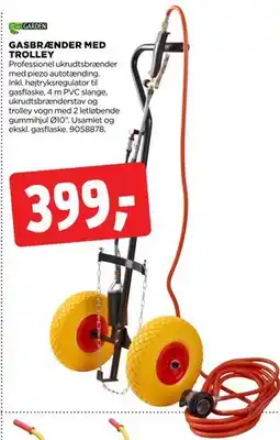 jem & fix GASBRÆNDER MED TROLLEY, DKK 399 tilbud