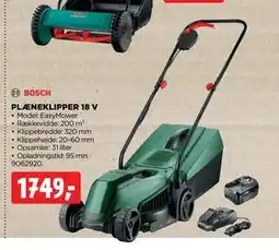jem & fix PLÆNEKLIPPER 18 V, DKK 1749 tilbud