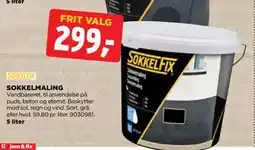 jem & fix SOKKELMALING, DKK 299 tilbud