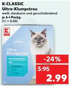 Kaufland K-CLASSIC Ultra-Klumpstreu tilbud