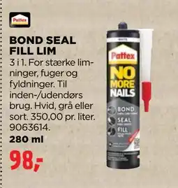 jem & fix BOND SEAL FILL LIM, DKK 98 tilbud