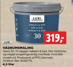 jem & fix VÅDRUMSMALING, DKK 319 tilbud