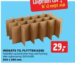 jem & fix INDSATS TIL FLYTTEKASSE, DKK 29 tilbud