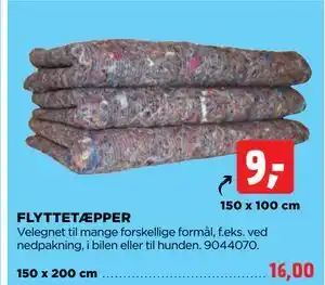jem & fix FLYTTETÆPPER tilbud