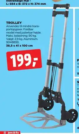 jem & fix TROLLEY, DKK 199 tilbud