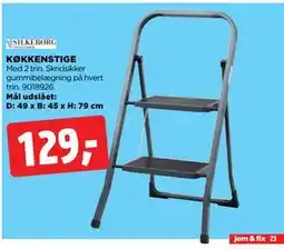 jem & fix KØKKENSTIGE, DKK 129 tilbud
